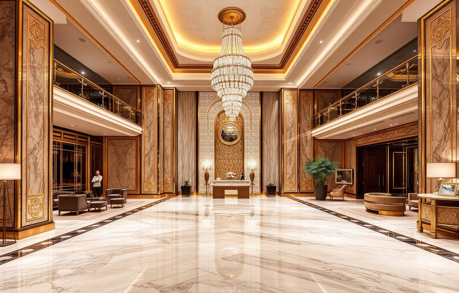Luxury hospitality interior